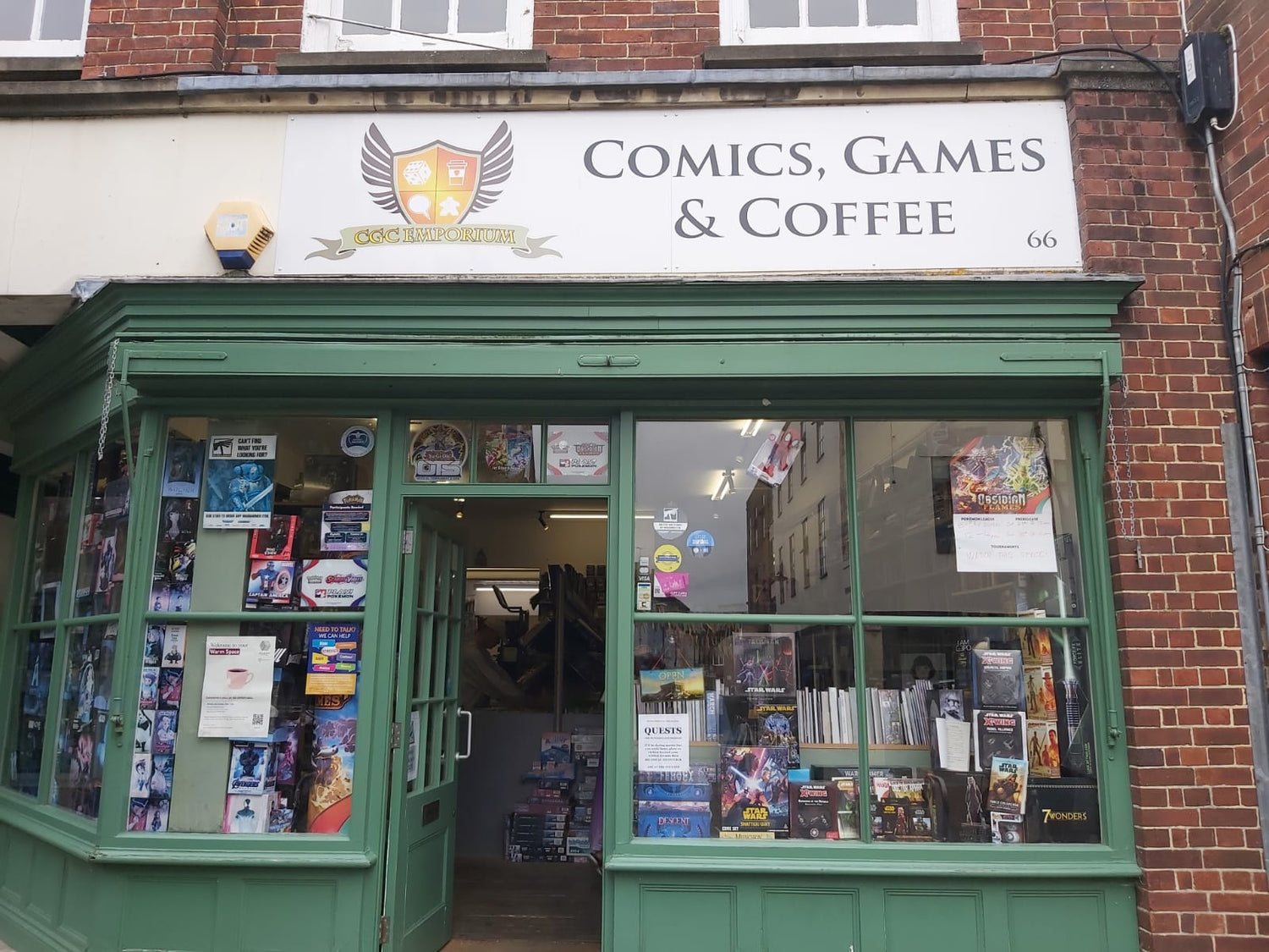 Comics, Games & Coffee