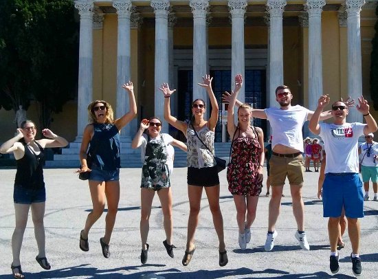 Grupo de Athens Free Tour - Official durante una visita en Atenas, imagen publicada en Tripadvisor