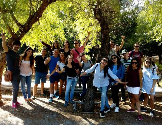 Participantes de Athens Free Tour - Official en una ruta por la ciudad, imagen de Tripadvisor