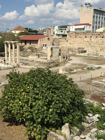 Ágora romana, uno de los lugares incluidos en la ruta de Athens Free Tour - Official, foto de Tripadvisor