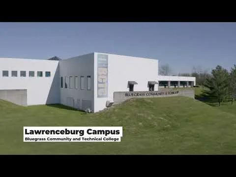 Instalaciones de Bluegrass Community and Technical College en Lawrenceburg.