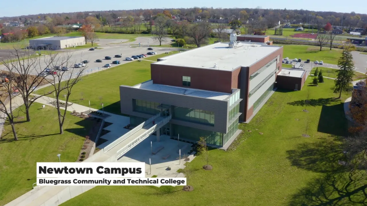 Instalaciones de Bluegrass Community and Technical College en Newtown.