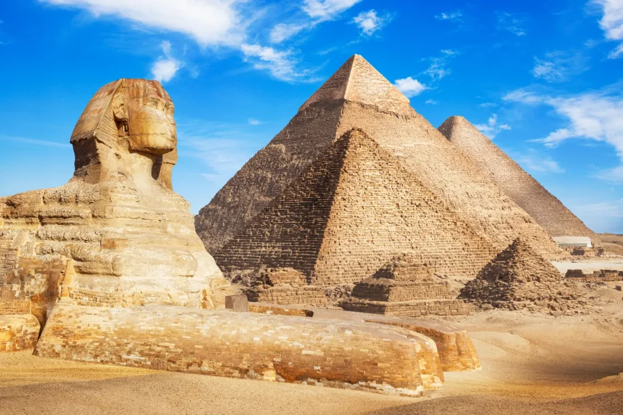 Esfinge y pirámides, imagen del tour de Lara Tours Egypt