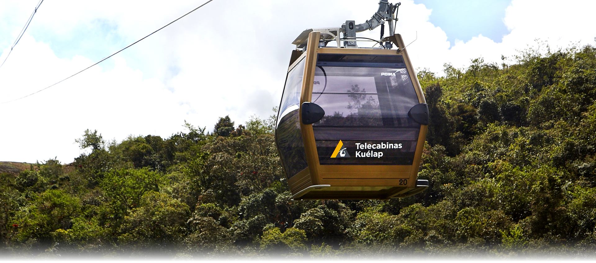 Teleférico en la ruta hacia Kuélap, en la oferta regional de Chachapoyas TRIP Adventures
