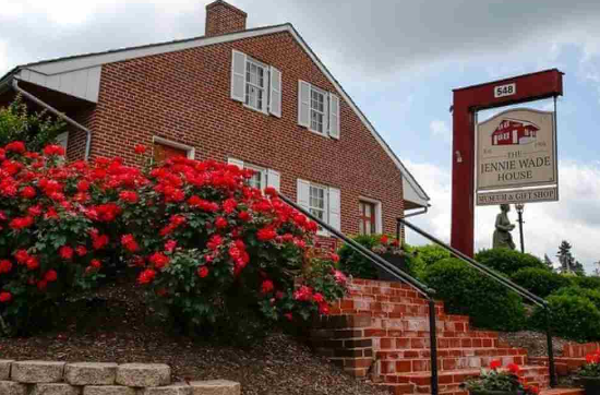 Casa de Jennie Wade, una de las paradas y relatos vinculados a la historia local