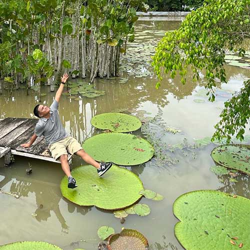 Paseo fluvial al Fundo Pedrito desde Iquitos, imagen del catálogo oficial