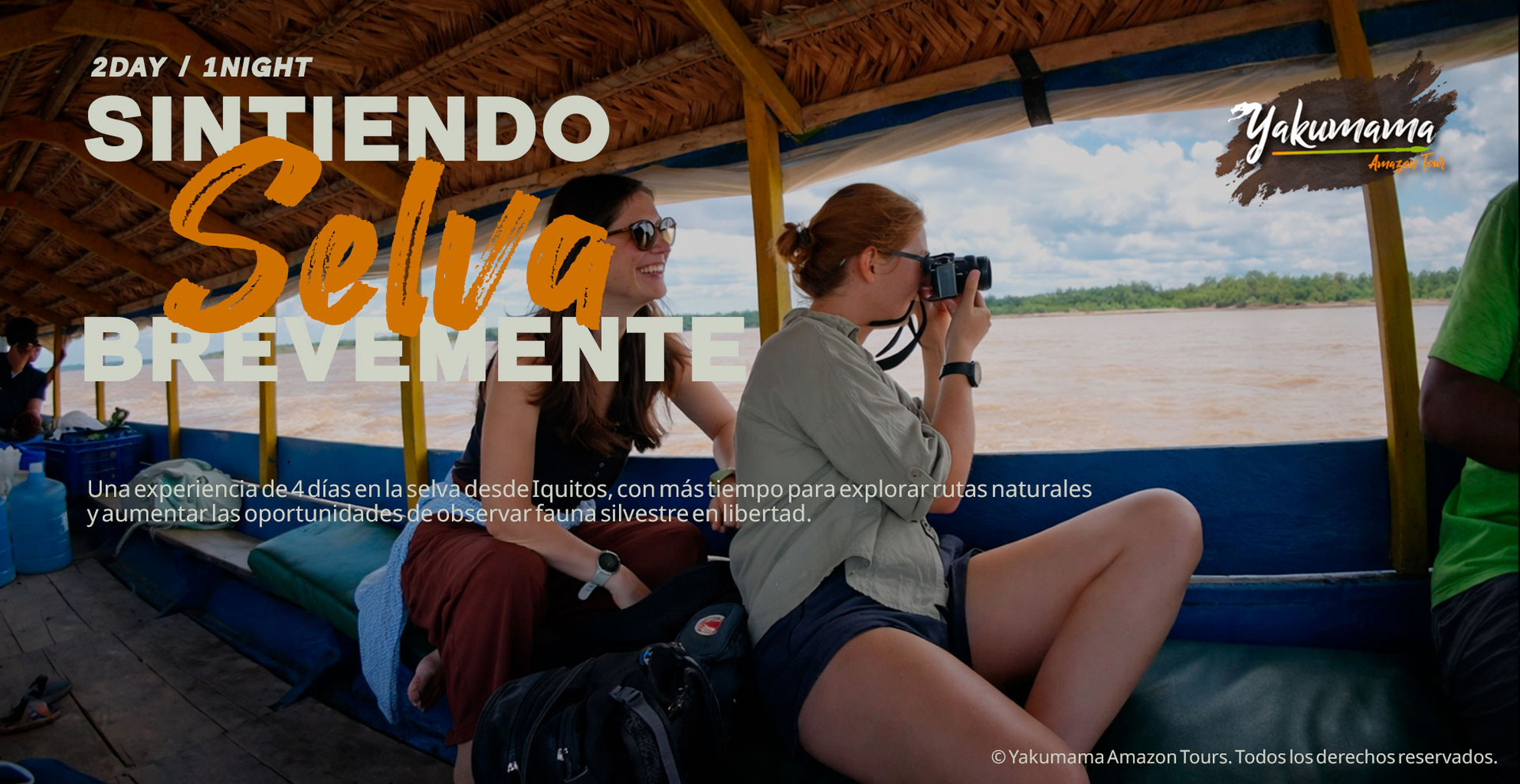 Programa de expedición amazónica de dos días desde Iquitos, foto oficial