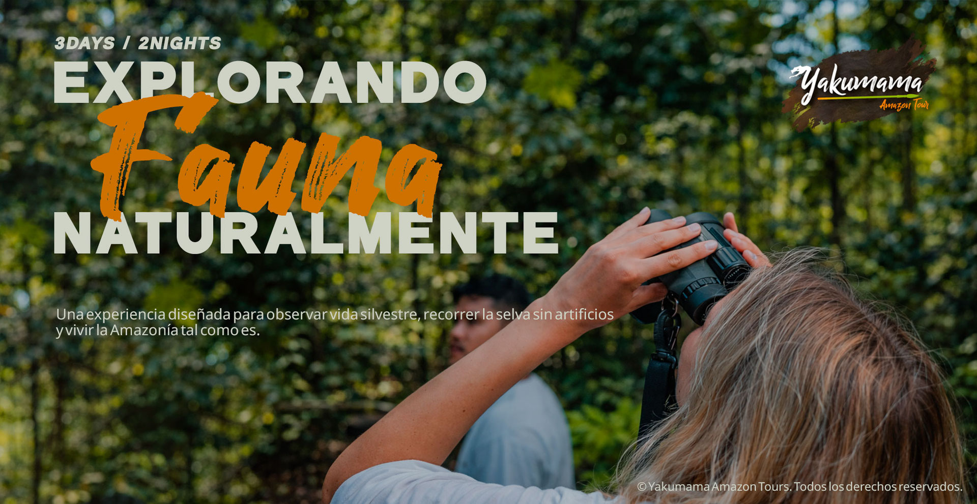 Paquete de tres días y dos noches en la Amazonía, foto de Yakumama