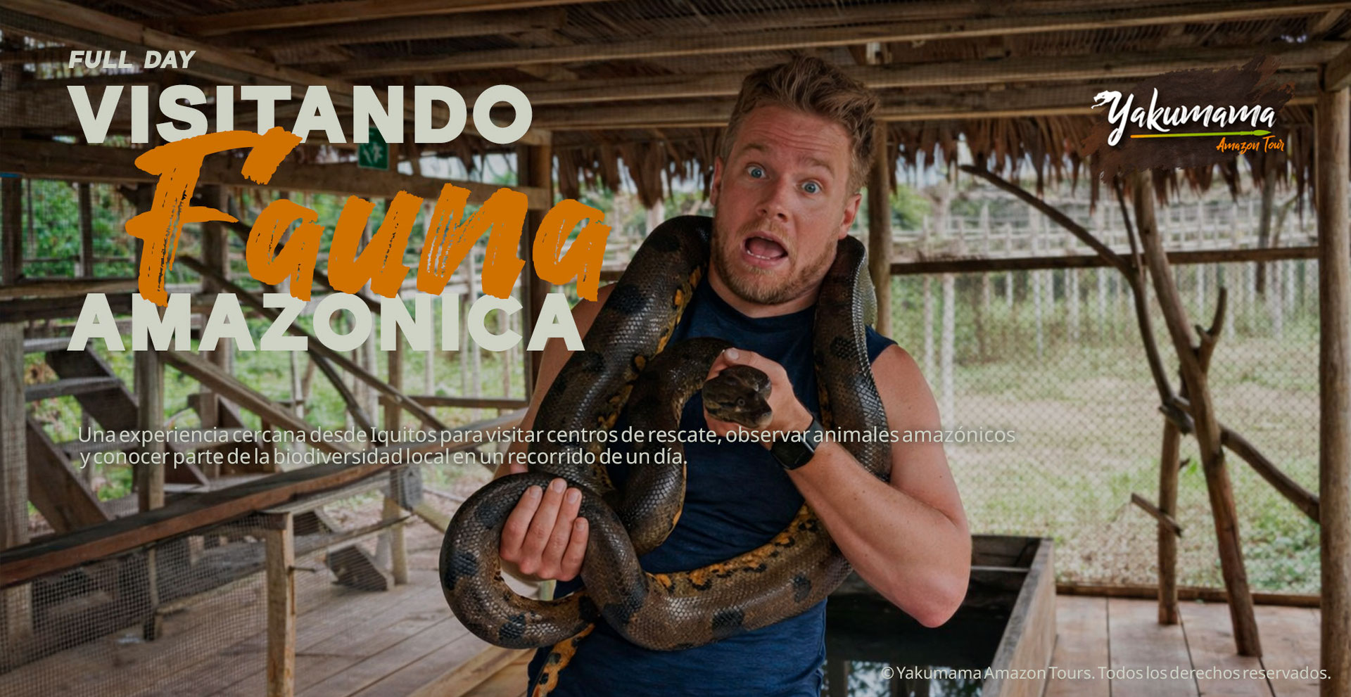 Tour de día completo para observar fauna amazónica, imagen oficial