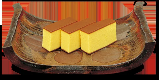 Castella tradicional de Fukusaya en Nagasaki