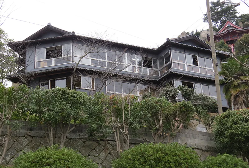 Miharashi-tei, villa histórica en la ladera de Onomichi, fotografía de Japan Heritage.