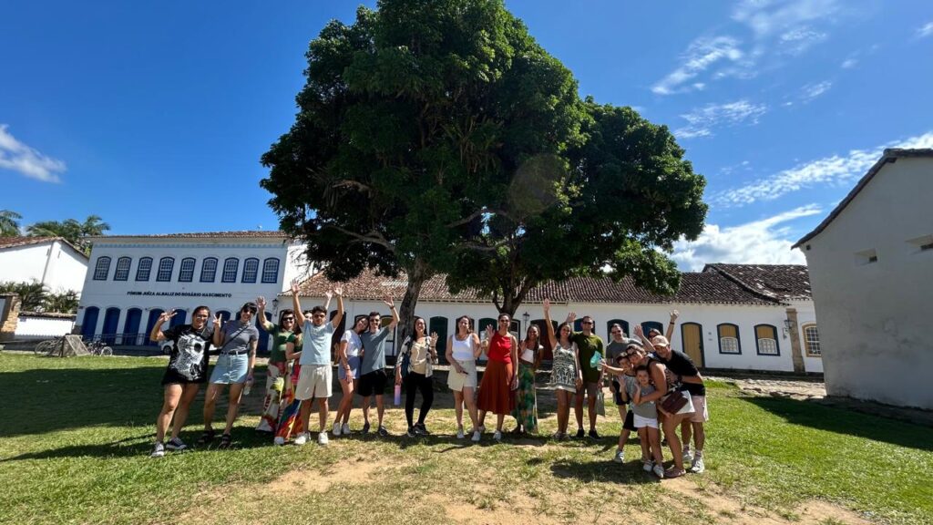 Grupo participante de Free Walking Tour Paraty, foto de la empresa