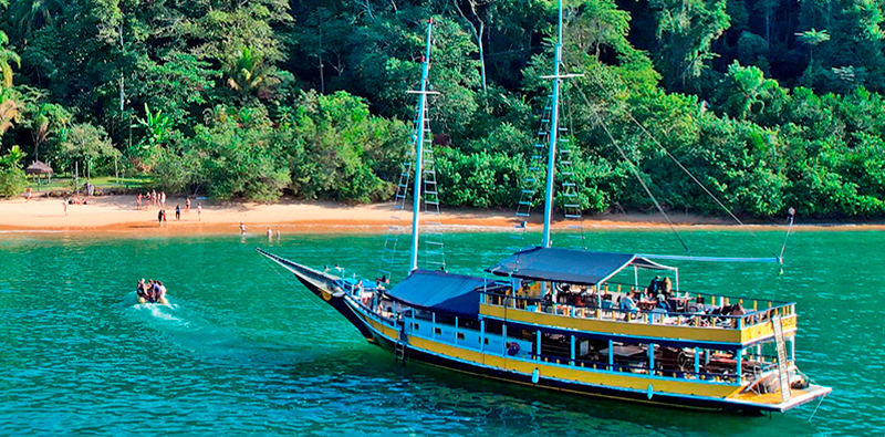 Imagen de actividad turística del sitio oficial de Paraty Tours