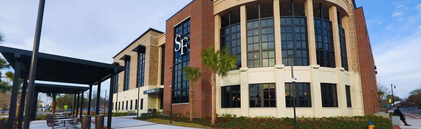 Fotografía oficial de la sede blount de Santa Fe College.