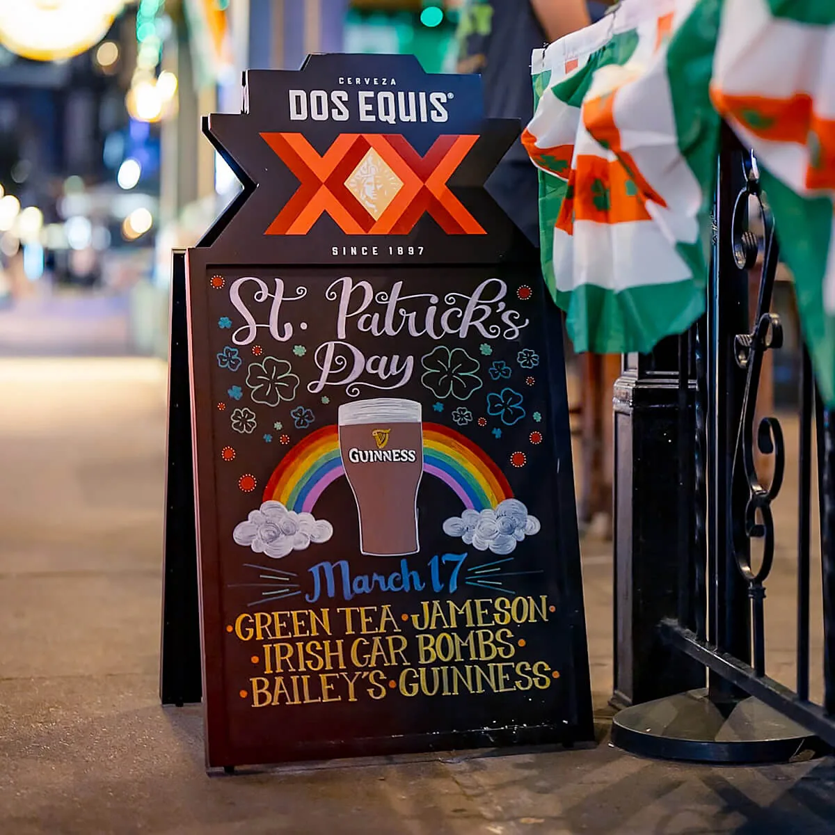 Imagen de la celebración de San Patricio publicada por Jack & Ginger’s en Austin.