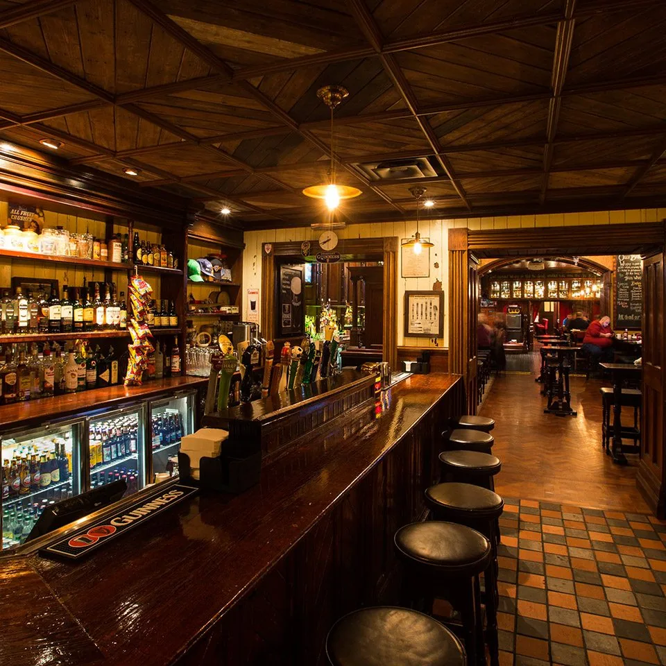 Barra de Rí Rá Irish Pub en Las Vegas.