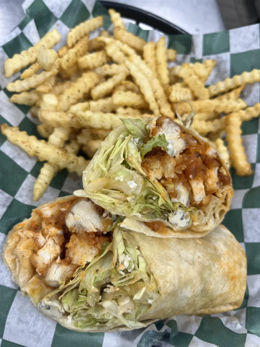 Food at Four Green Fields Riverwalk in Tampa.