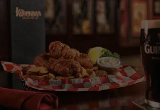 Menu at Kilkenny’s Irish Pub in Tulsa.