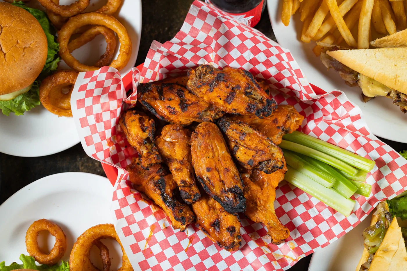 Chicken wings served at The Trough Bar and Grill in Mesa. Source: https://thetroughbaraz.com/menu/