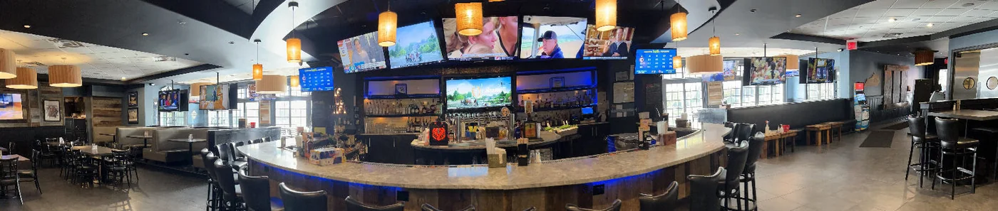Interior of The Cellar sports bar Source: https://www.cellargrille.com/wp-content/uploads/2021/11/the-cellar-sports-bar-e1727800885781.jpg