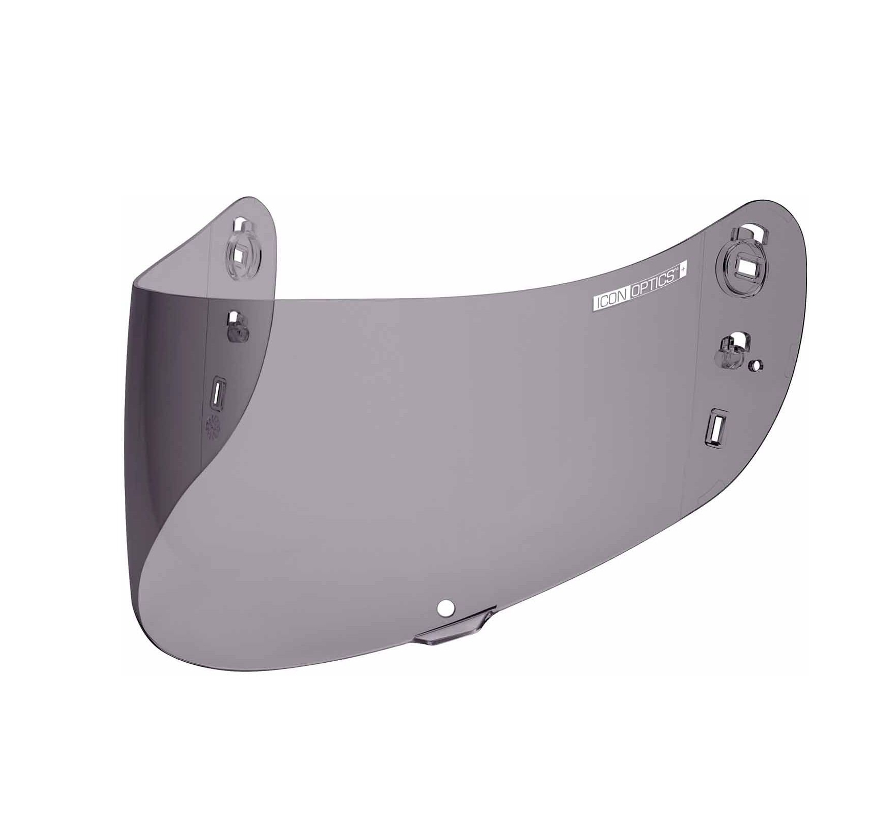 Replacement motorcycle visor displayed against a plain background.