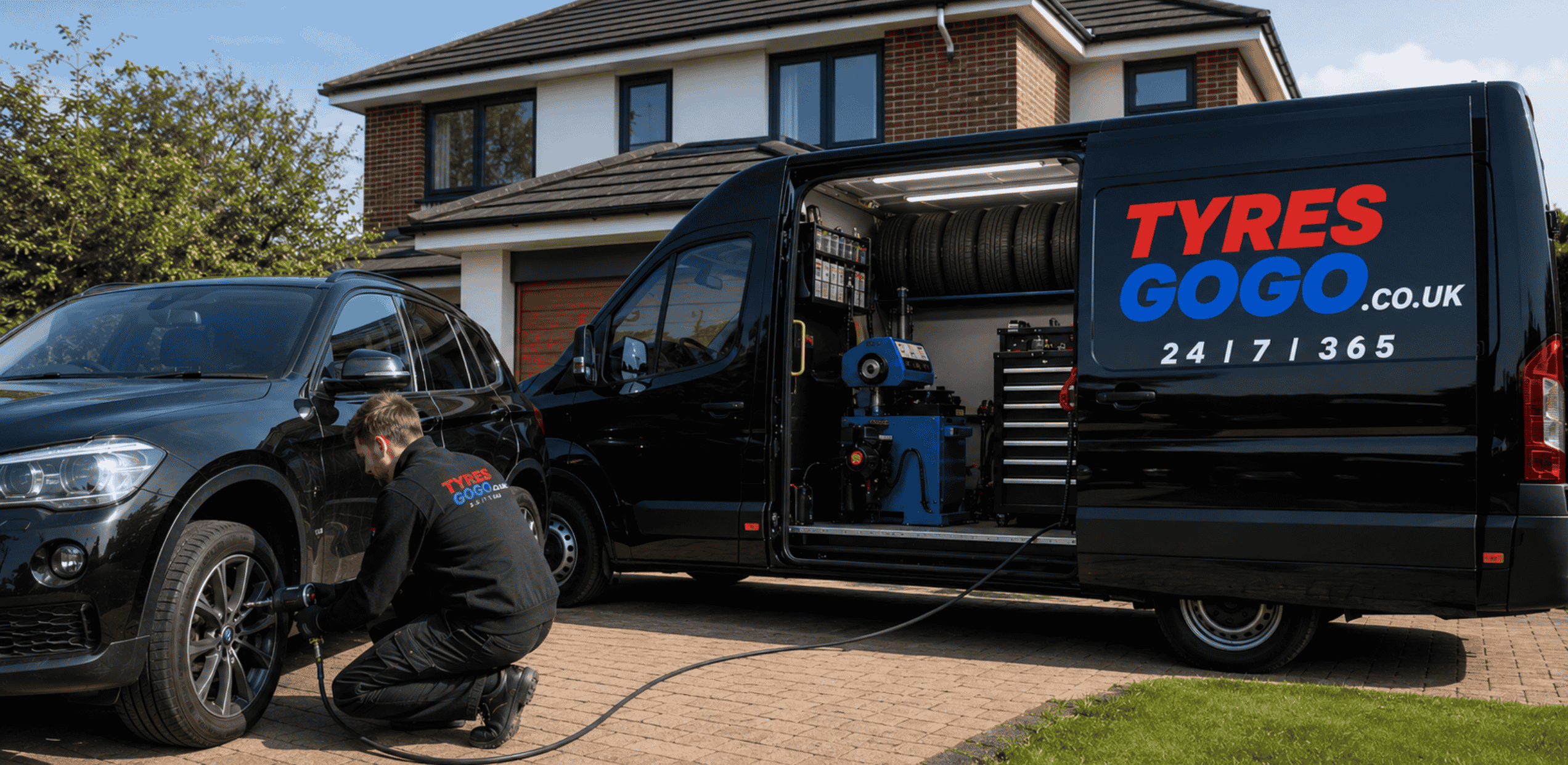 24/7 Mobile Tyre Fitting & Emergency Tyre Repair | Tyres GoGo UK