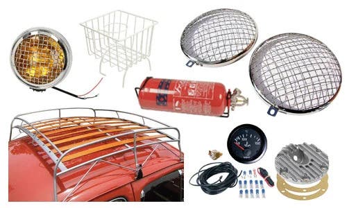 Accessories and components for Volkswagen vehicles