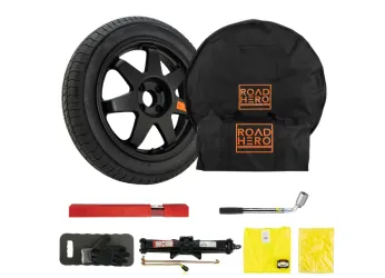 Spare-wheel kit and tire accessories offered through Tyremen.