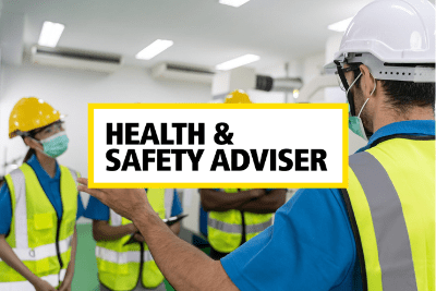 Imagen de una publicación de Agora sobre seguridad y salud en el trabajo | Agora publication image about workplace health and safety.