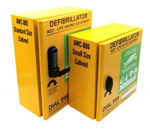 AED & Bleed Control Cabinets | Turtle Defib Cabinets