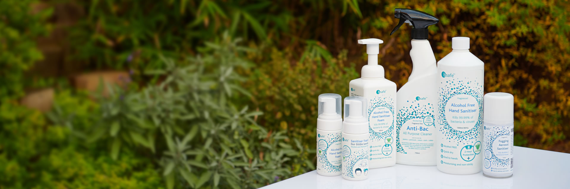 Alcohol Free Hand Sanitiser | All-Purpose Cleaners | Be Safe With bsafe