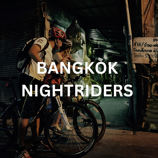Recorrido nocturno en bicicleta Bangkok Nightriders