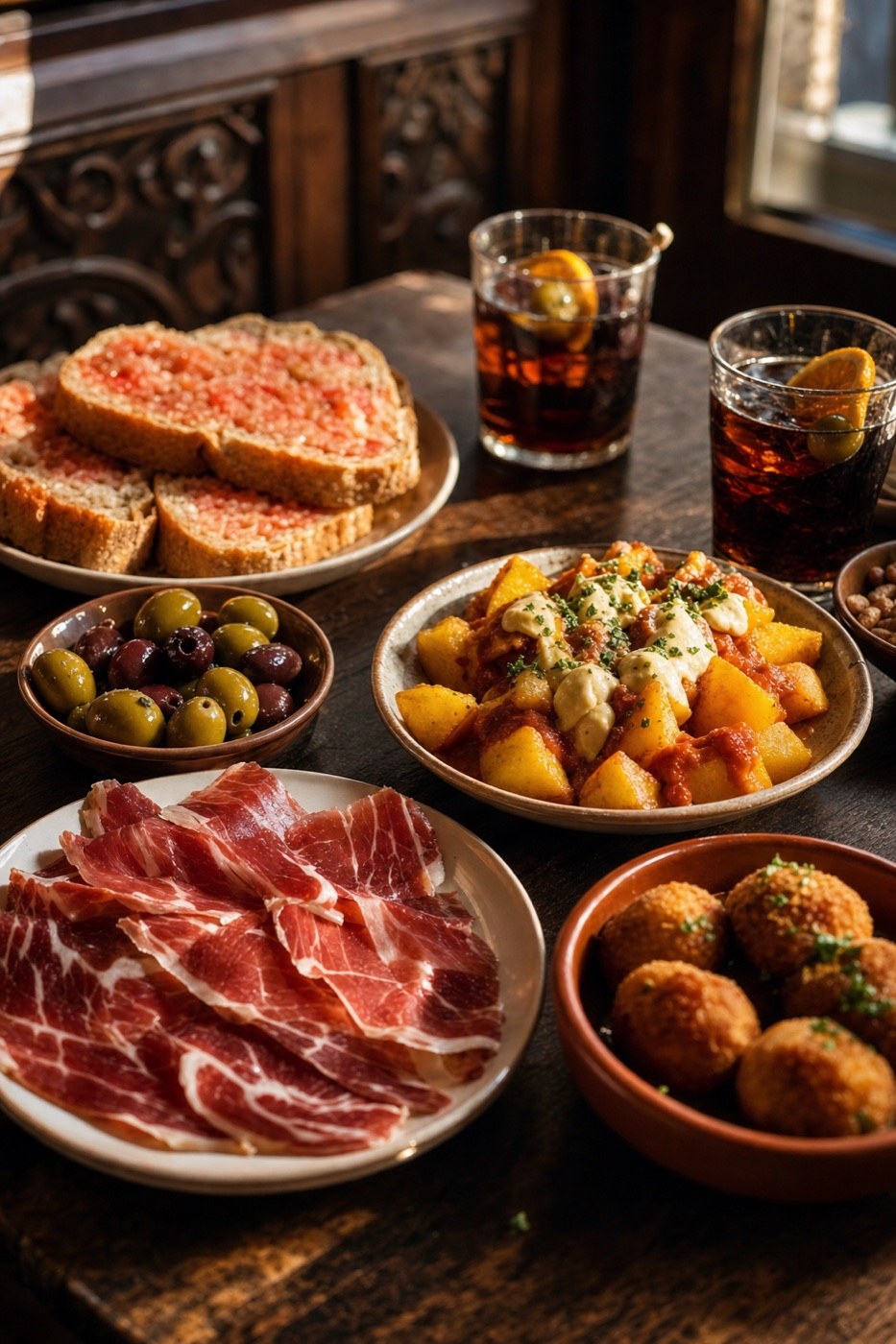 Tapas y productos locales en una experiencia gastronómica de Barcelona