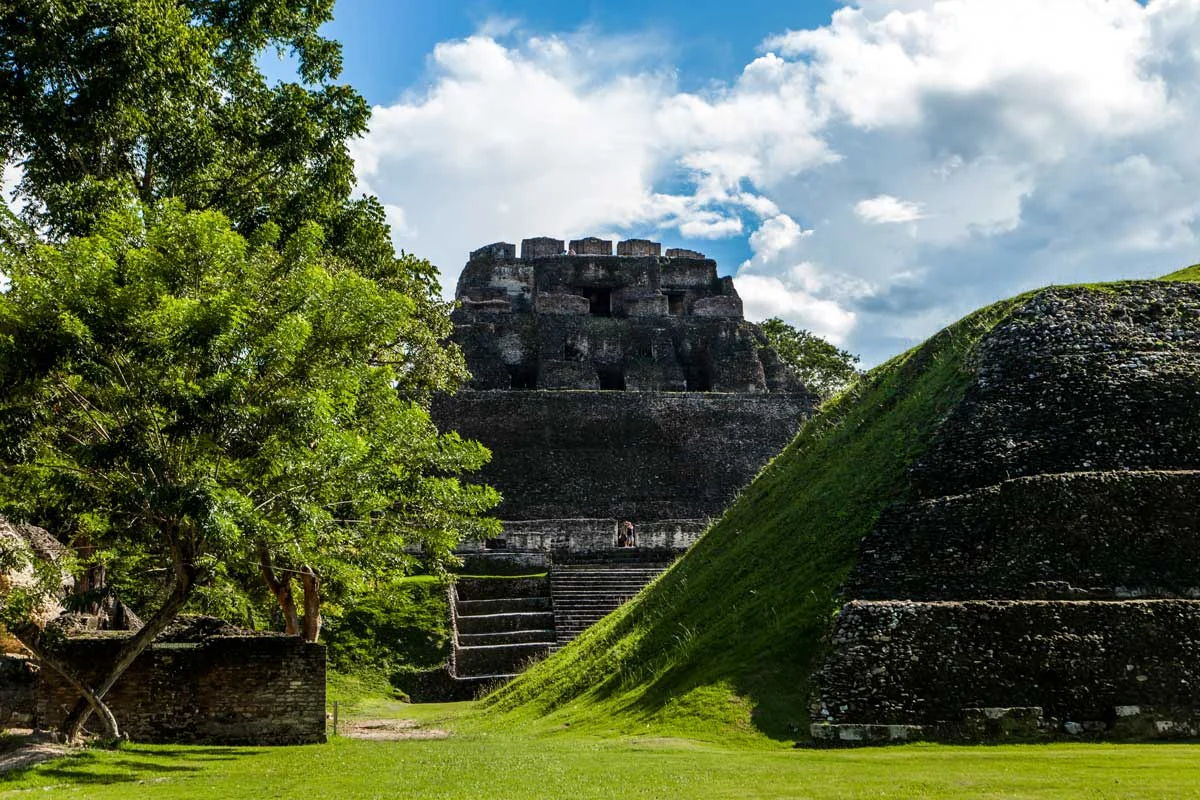 Estructura de Xunantunich, en el distrito de Cayo