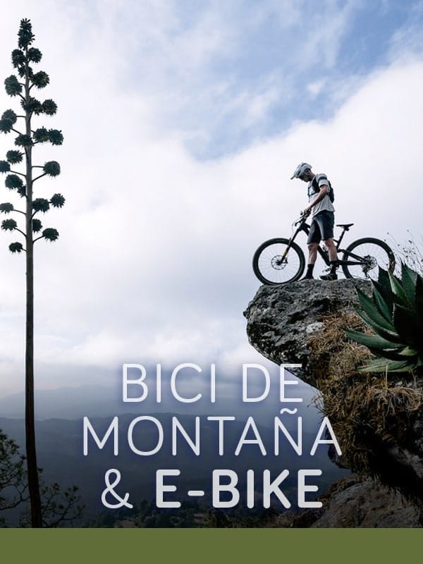 Recorrido de bicicleta de montaña y e-bike de Coyote Aventuras