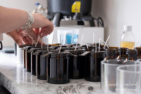 Derwent Candles making small-batch candles by hand