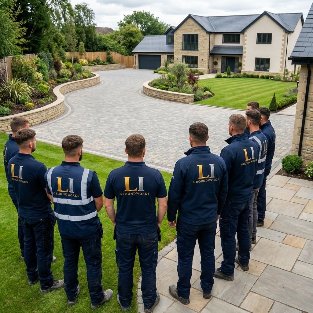 Driveways, Groundwork & Landscaping in Preston | LI GroundsWork