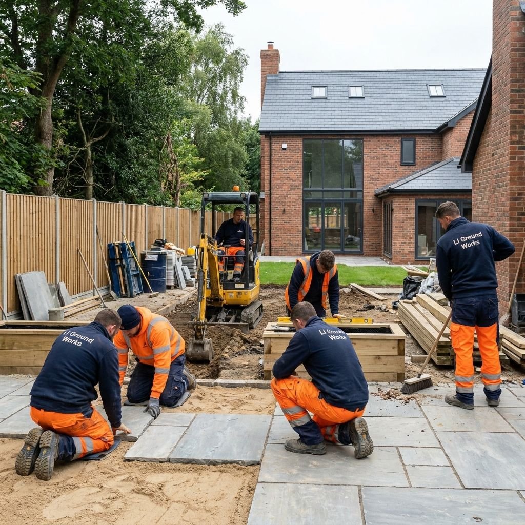 Driveways, Groundwork & Landscaping in Preston | LI GroundsWork