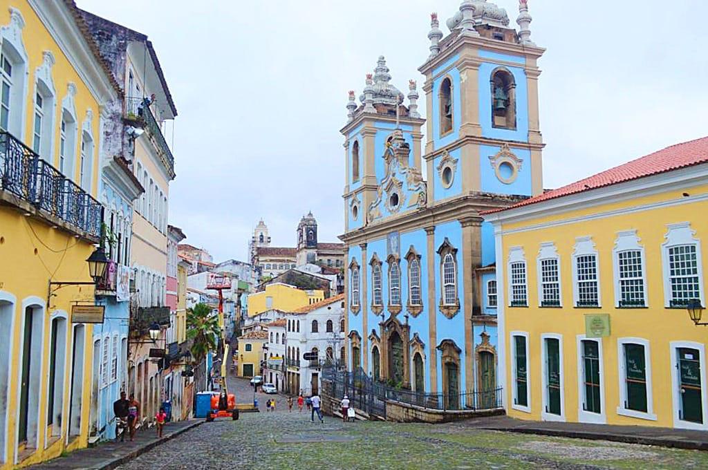 Calles del Pelourinho en el catálogo de Express Receptivo & Turismo