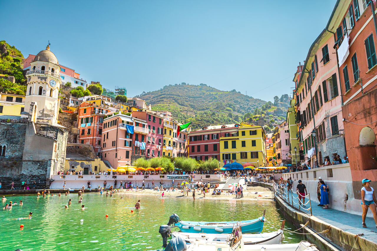 Paisaje de Cinque Terre en una salida desde Florencia