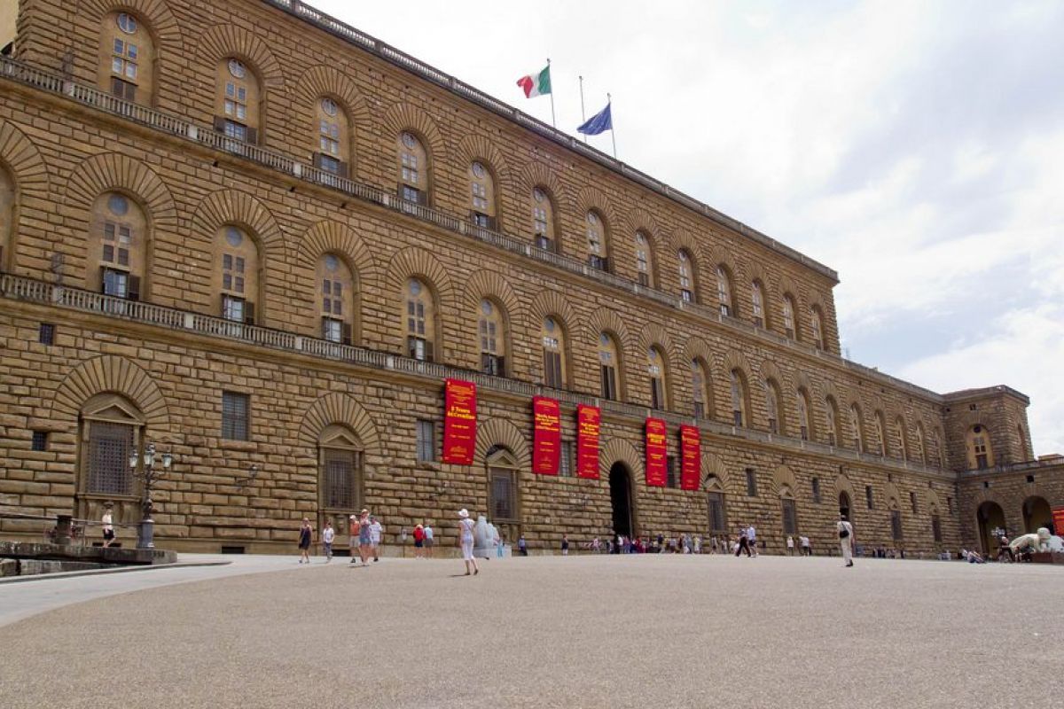 Fachada del Palacio Pitti, incluida en los tours de City Florence Tours