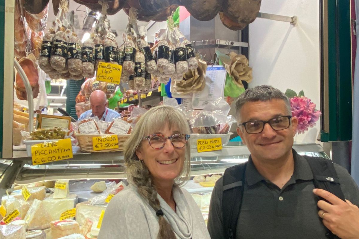 Visita gastronómica de City Florence Tours en el mercado central