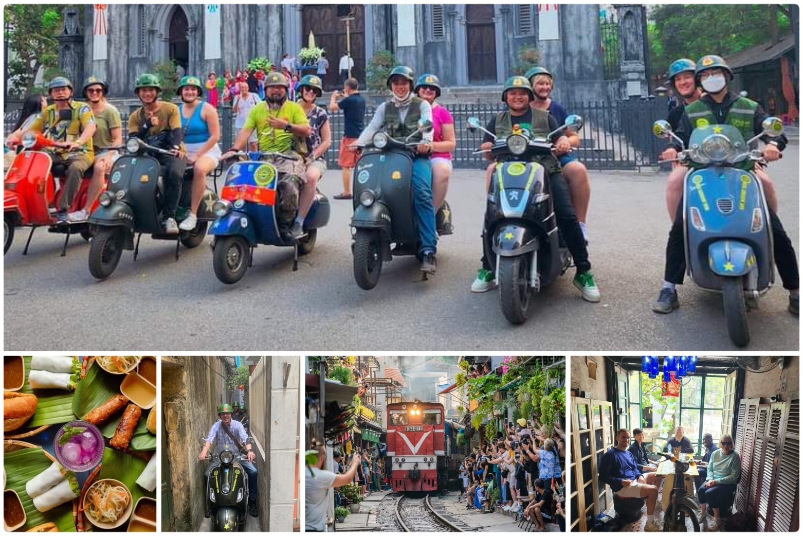 Excursión en Vespa por Hanoi