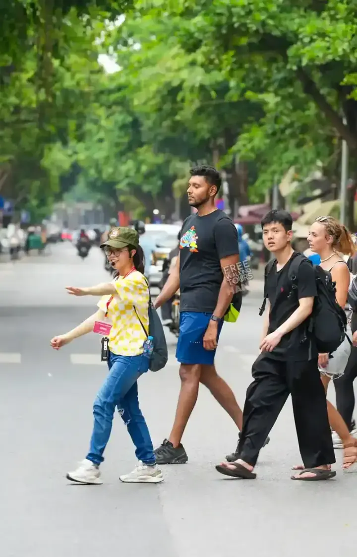 Recorrido a pie por el centro histórico de Hanoi