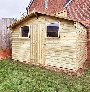 Home | The Shed Makers | Cheshire | Quality Sheds | Bespoke