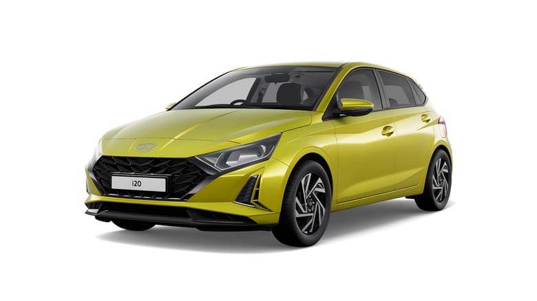 Hyundai vehicle shown on a road
