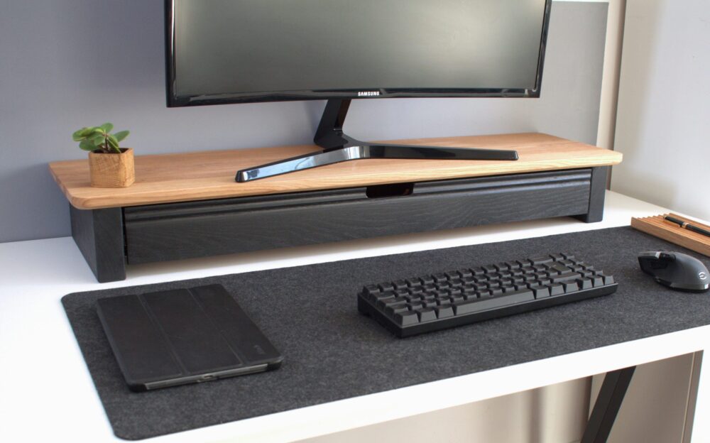 Justwoodit - Unique monitor stands and desk accessories