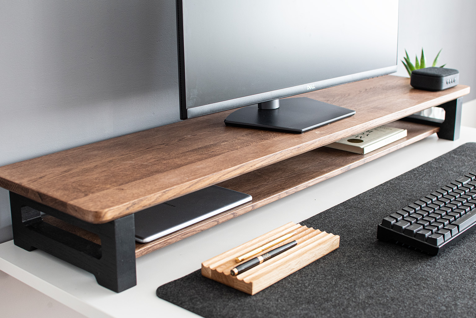 Justwoodit - Unique monitor stands and desk accessories