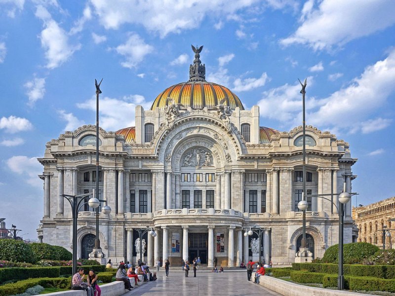 Palacio de Bellas Artes, uno de los hitos del recorrido de Kactus por el Centro Histórico
