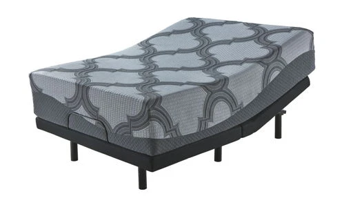 Mattress and adjustable bed base